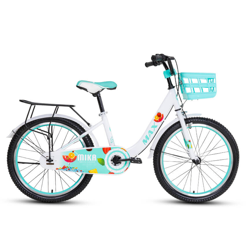 

Велосипед детский MAX BIKE Mika 3 20", белый/голубой