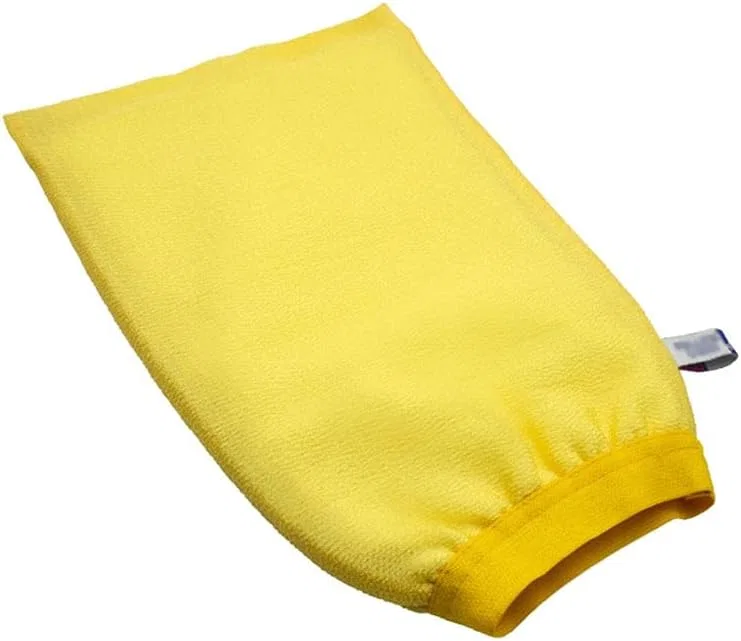 Эксфолиирующие перчатки, zxb-shop, 1 пара, Yellow