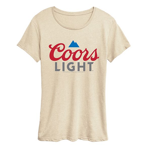 

Футболка с принтом Coors Light Licensed Character, Beige