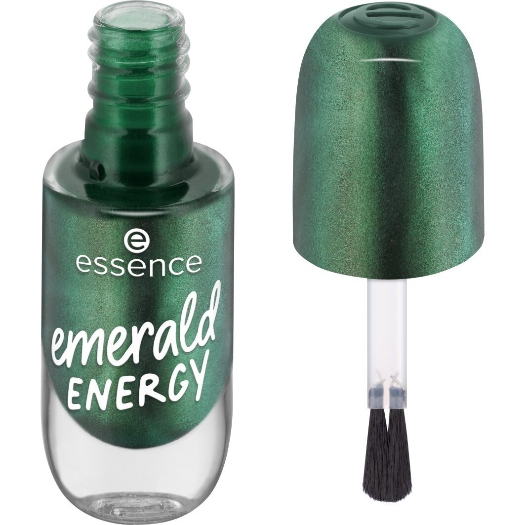 

Лак для ногтей gel nail colour Essence, 73 - emerald energy, объем 8 мл