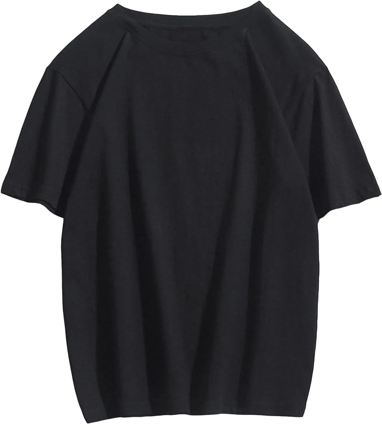 Мужская футболка с круглым вырезом Slim Fit, Black
