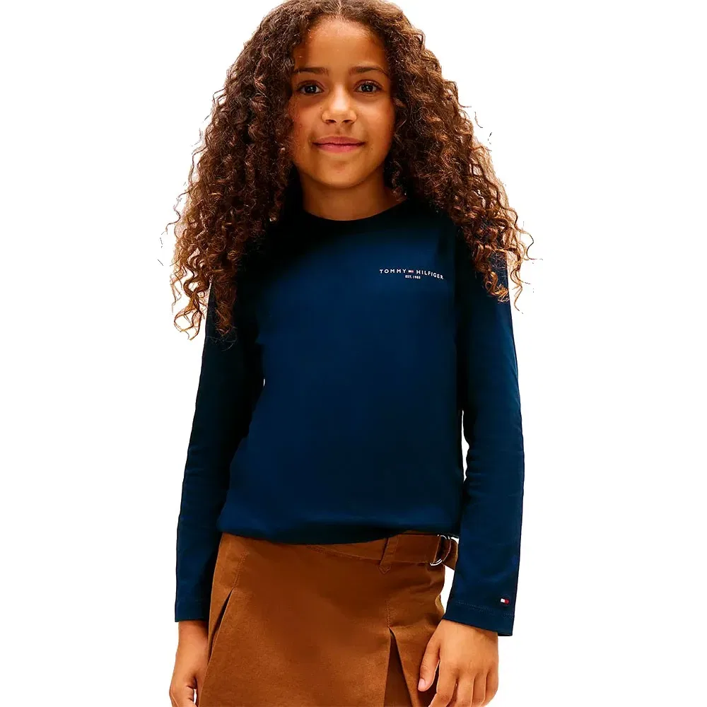 Футболка с длинным рукавом Mini Corp Tommy Hilfiger, синий — фото 4