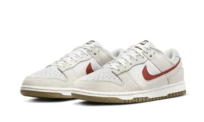Детские кроссовки ретро-дизайна Dunk Low SE 85 Nike, Coconut Milk Burnt Orange — фото 2