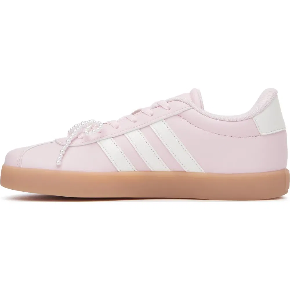 Детские кроссовки VL Court 3.0 Adidas, Light/Pastel Pink — фото 3