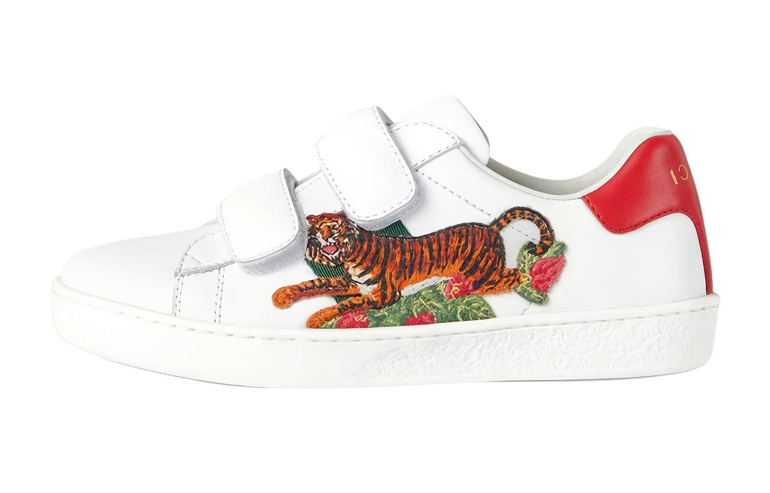 Детские кроссовки для скейтбординга с принтом Ace GUCCI, White