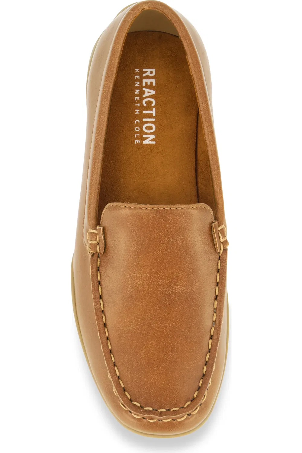 Детские туфли лоферы на мягкой стельке Jason Venetian Kenneth Cole, Cognac — фото 4