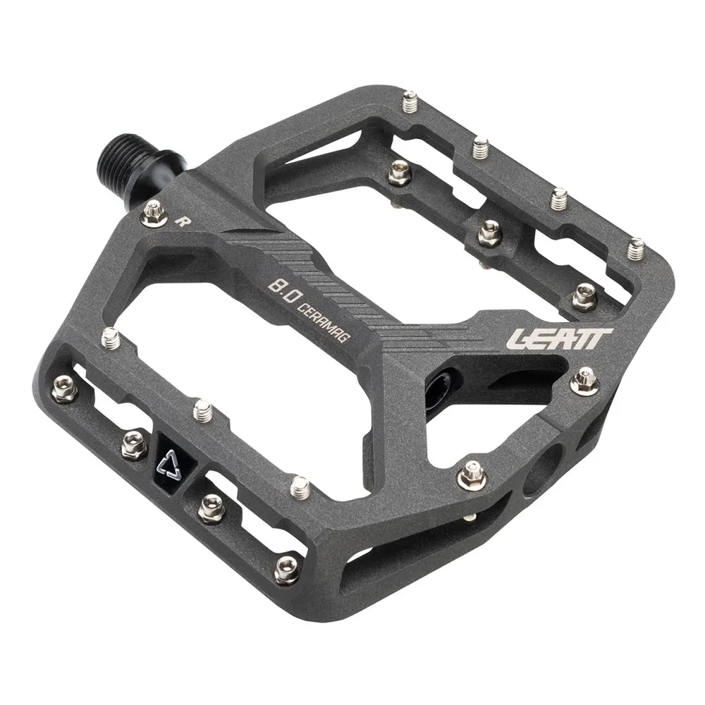 

Педали Leatt CeraMAG All Mountain 8.0 Ti Flat 114x107 mm, серебряный