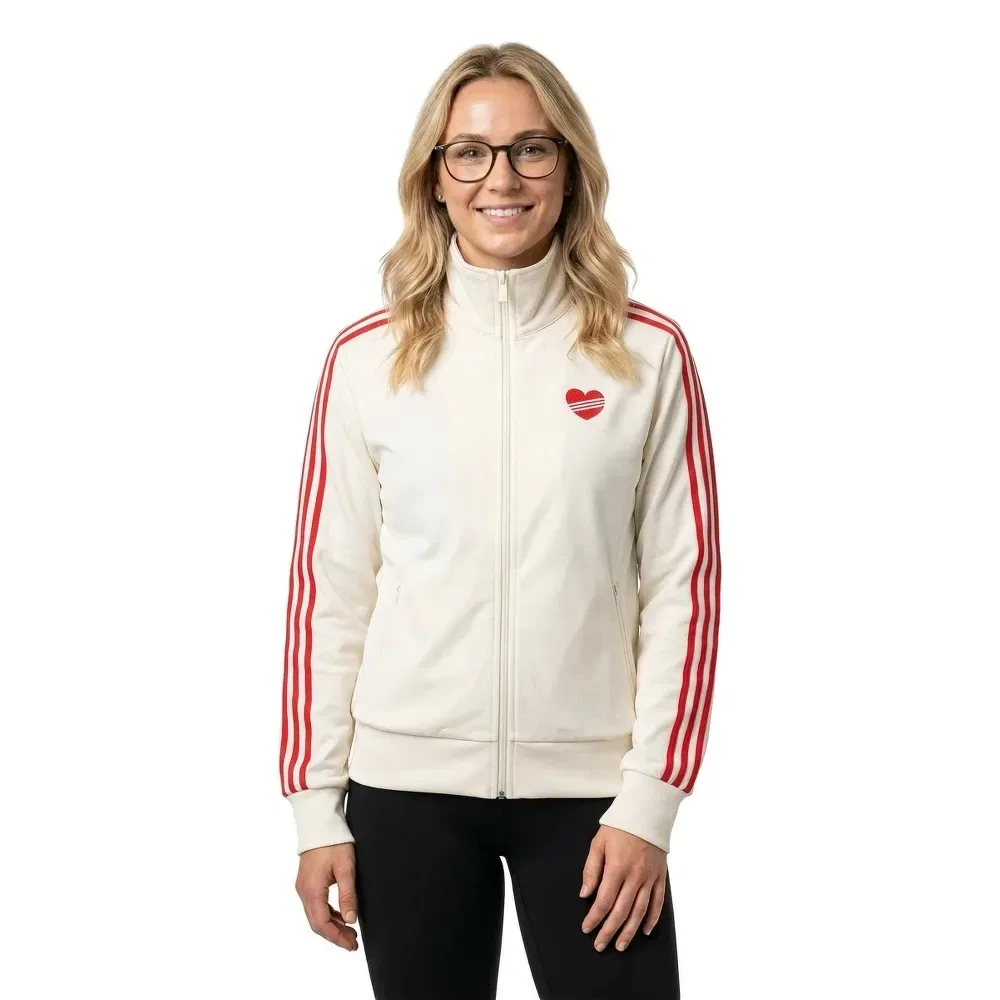 Толстовка с молнией Firebird Loose Adidas Originals, бежевый — фото 2
