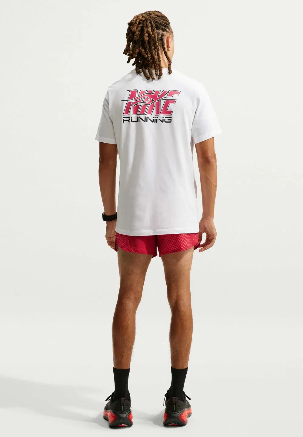 M nk df stride unstp 5bf short - спортивные шорты Nike Performance, Fusion Red — фото 2