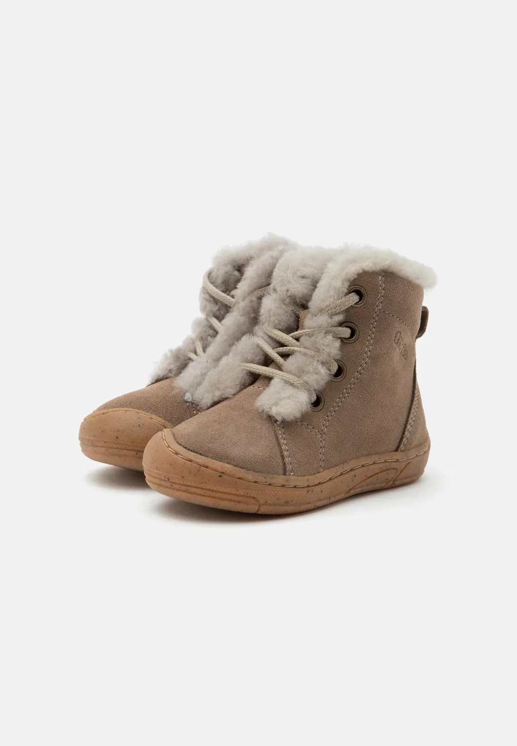Зимние ботинки Minni из замши на шнуровке, унисекс Froddo, Beige — фото 2