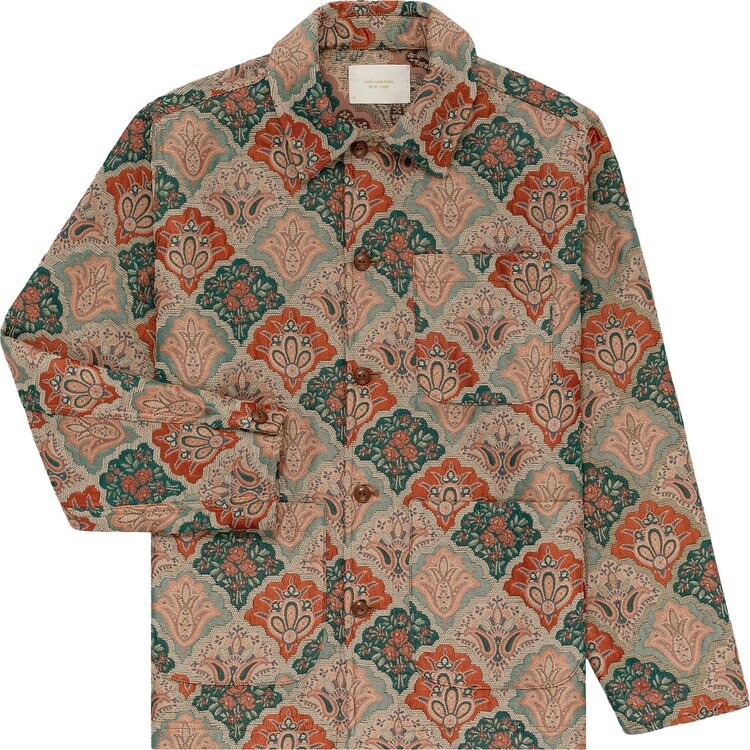 

Куртка Aimé Leon Dore Tapestry Chore Jacket 'Blue Spruce', разноцветный