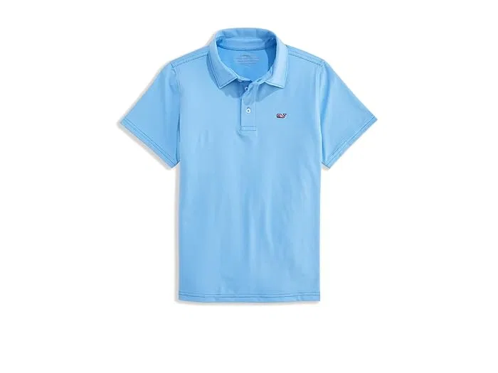 Поло Anegada Sankaty Vineyard Vines Kids, Ocean Breeze Stripe