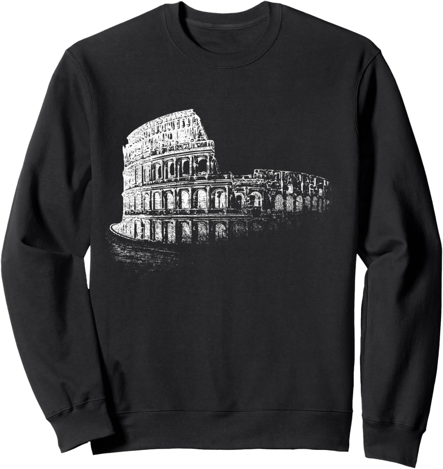 

Римский Колизей Италия Римский Круглый театр Толстовка «Я люблю Рим» Italian Gifts For Italians And Rome Lovers, черный