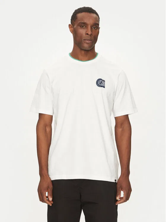 Футболка regular fit Summer Prep Graphic Adidas, белый