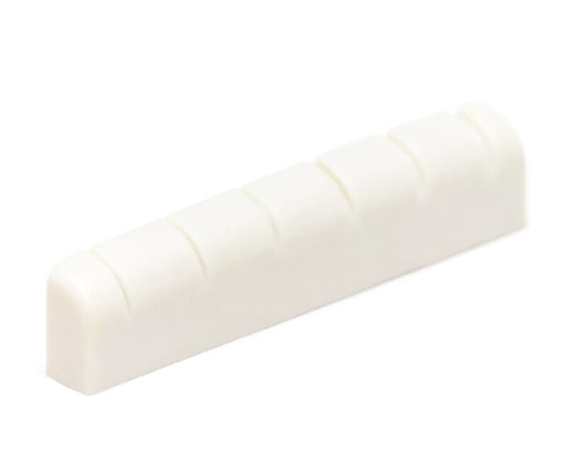 

Порожек Allparts с прорезями для гитар Gibson - отбеленный Slotted Nut for Gibson Guitars - Bleached