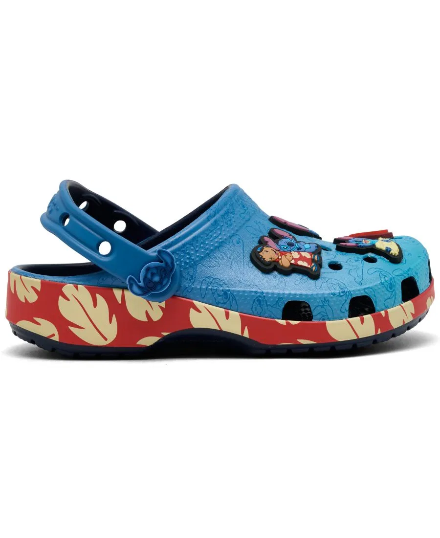 Клоги детские с принтом Lilo & Stitch Crocs, Multicolor — фото 2