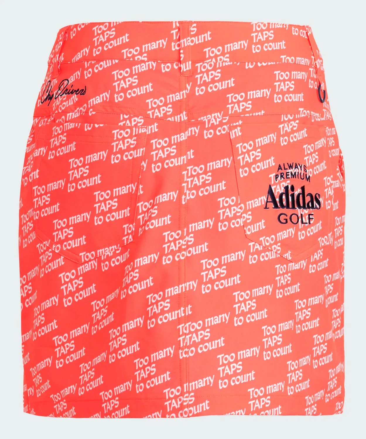 Женская юбка с принтом Active Chip Adidas Golf, Pink — фото 2