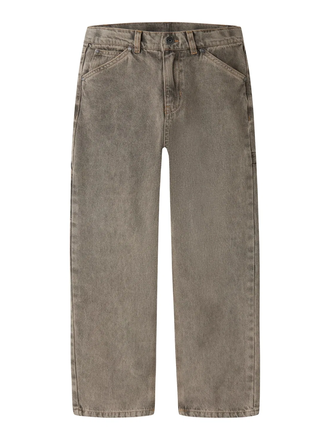 Джинсы прямые Name It NKMRYAN STRAIGHT JEANS 4525-IM L, коричневый
