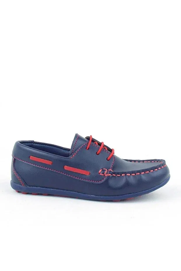 Мужские повседневные туфли на шнуровке Rakerplus, Navy Blue — фото 2