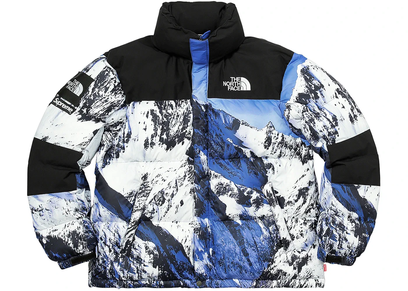 Мужская куртка с принтом Mountain Baltoro Supreme, Blue/White — фото 4