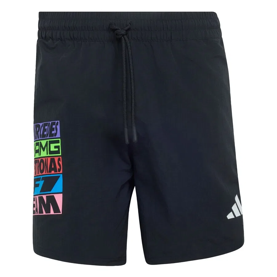 Спортивные брюки ADIDAS PERFORMANCE свободного кроя черного цвета