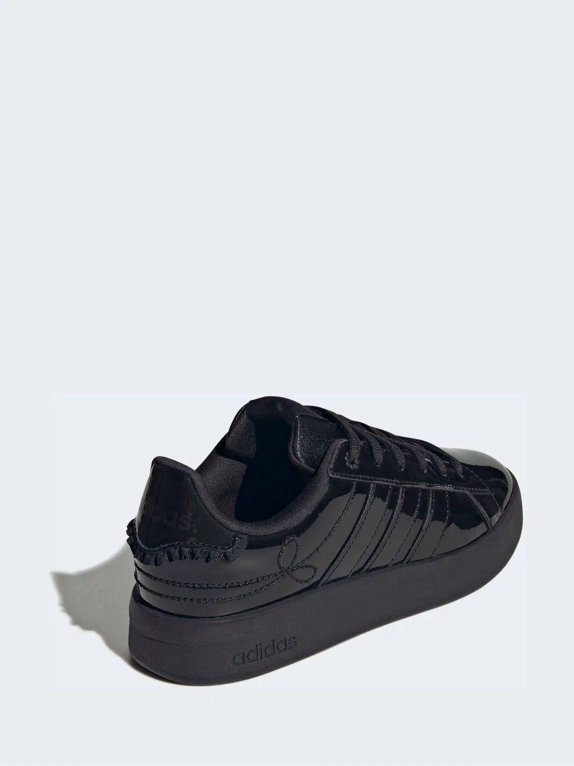 Кроссовки Grand Court 3.0 adidas, черный — фото 3