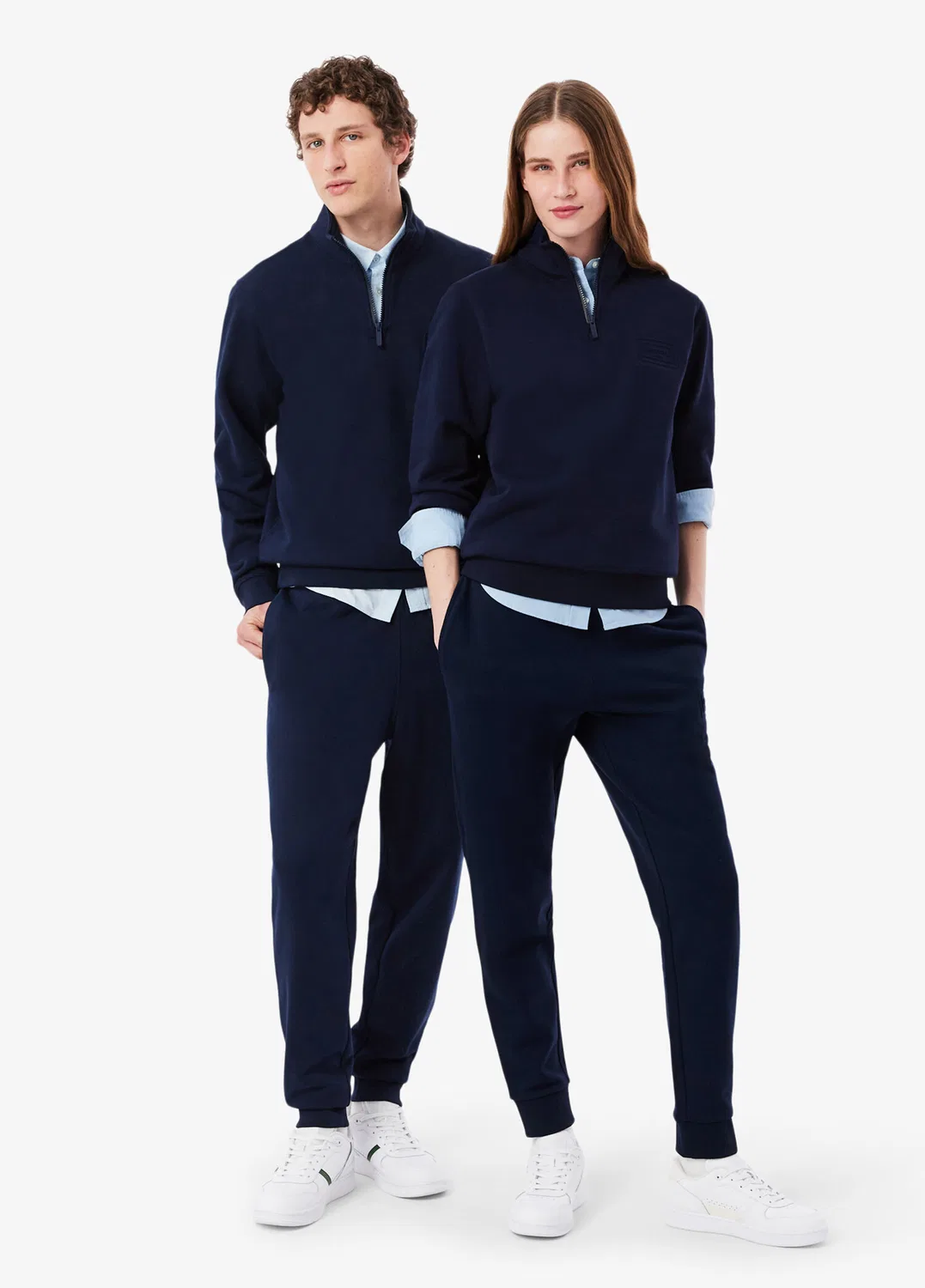 Спортивные штаны Lacoste Tapered Fit, Lacivert, Зауженный крой, Темно-синий