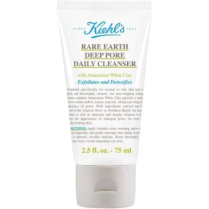 Очищающее средство для лица ежедневное Kiehl's Rare Earth Deep Pore, 75 мл