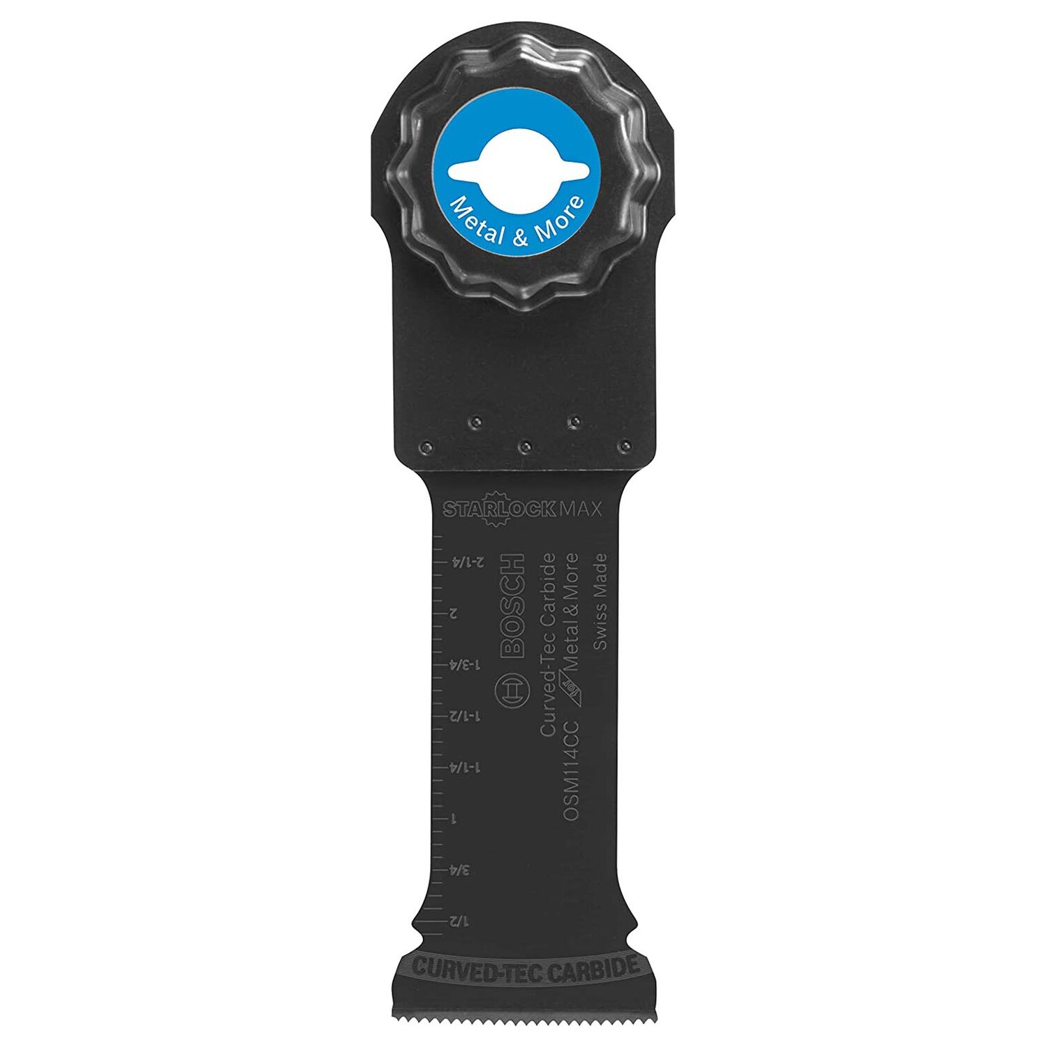 Осциллирующая насадка Bosch StarlockMax Curved-Tec OSM114CC, 1 шт