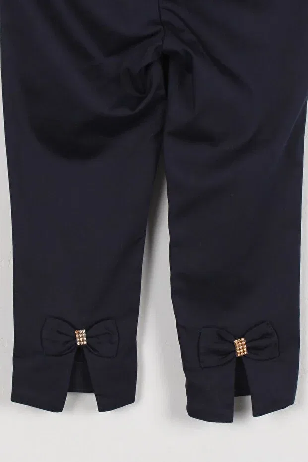 Детские шорты для девочек хлопковые Incity, Navy Blue — фото 3