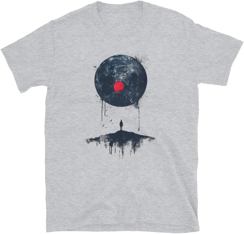 Футболка с графическим принтом Moon and Wanderer, Sport Grey