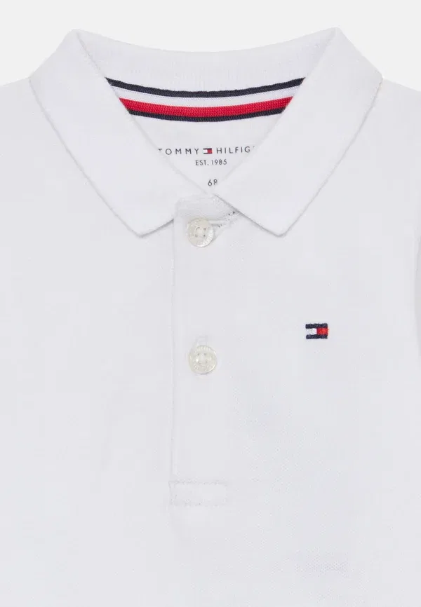 Комплект из поло и боди с длинным рукавом, хлопок Tommy Hilfiger, белый — фото 4