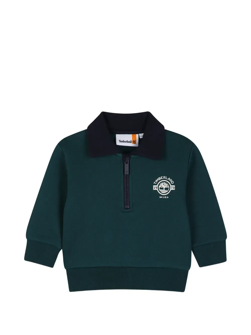 Спортивный комплект с логотипом Timberland Kids, зеленый — фото 3