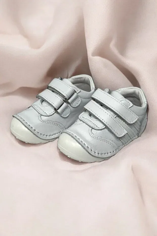 Детские туфли для девочек с ортопедической подошвой Casso, White