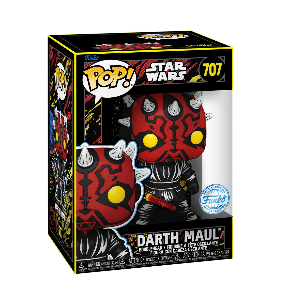 

Funko POP! Звездные войны, коллекционная фигурка, Дарт Мол, 707 год.