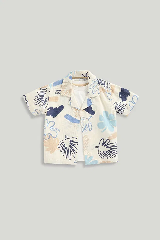 Детская рубашка для мальчиков с коротким рукавом Mothercare, Multicolor