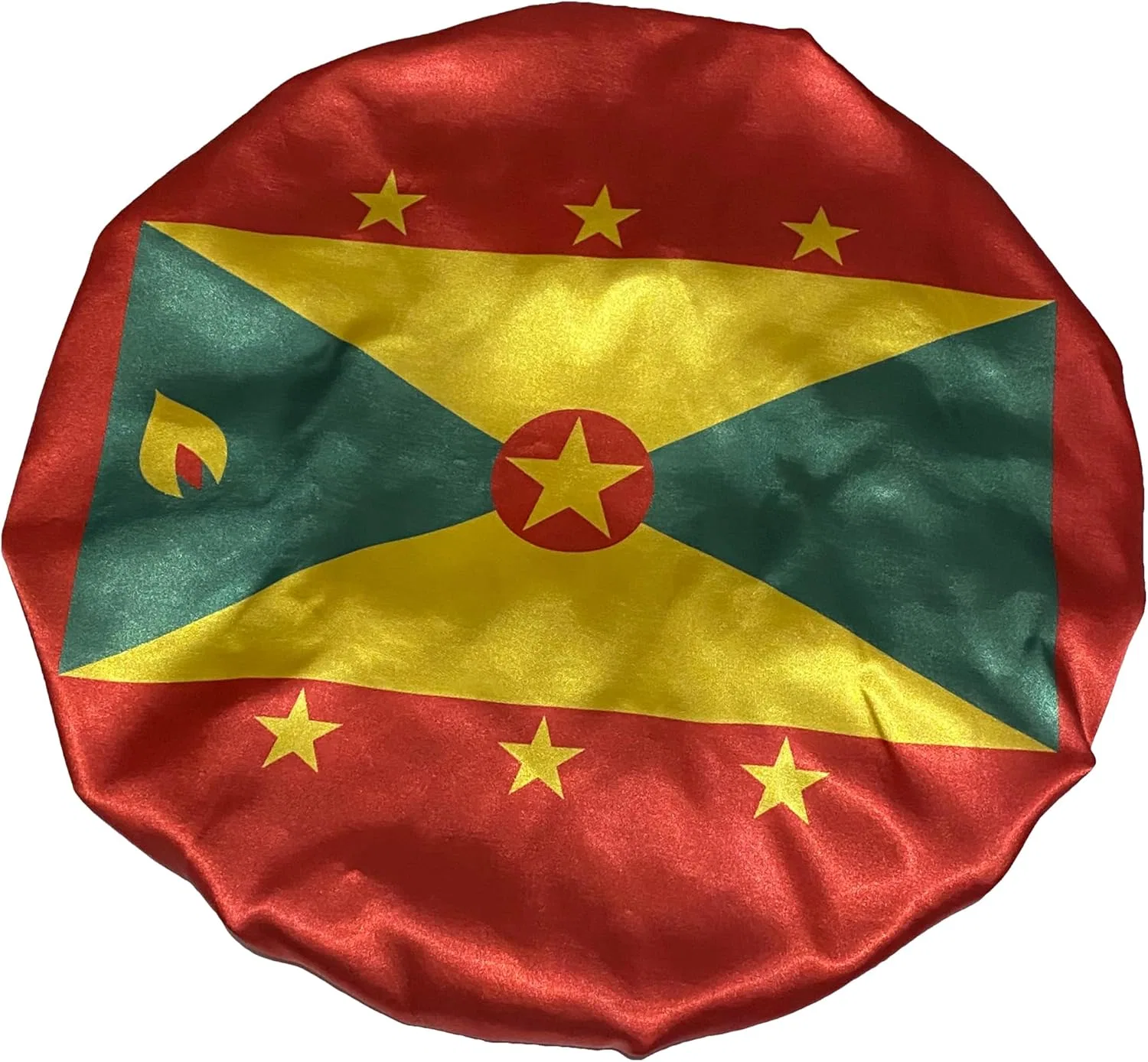 Шапочка для душа Caribe Heart, Red/Yellow/Green