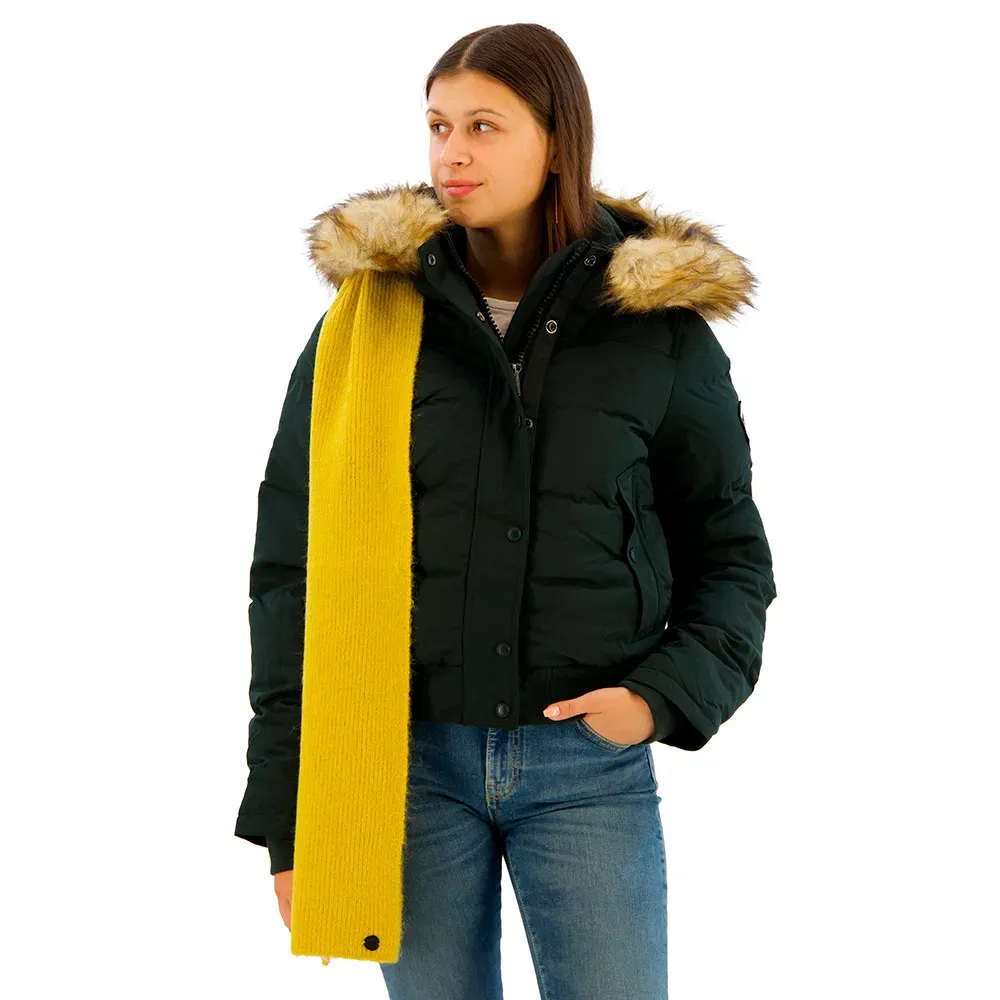 Куртка бомбер Everest Superdry, зеленый
