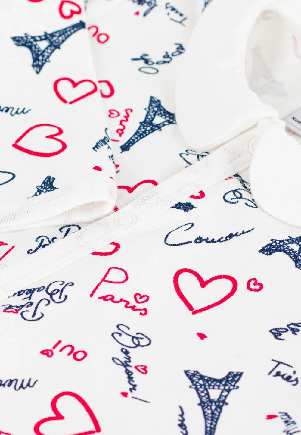 Пижама унисекс Petit Bateau, Marshmallow Multico — фото 4