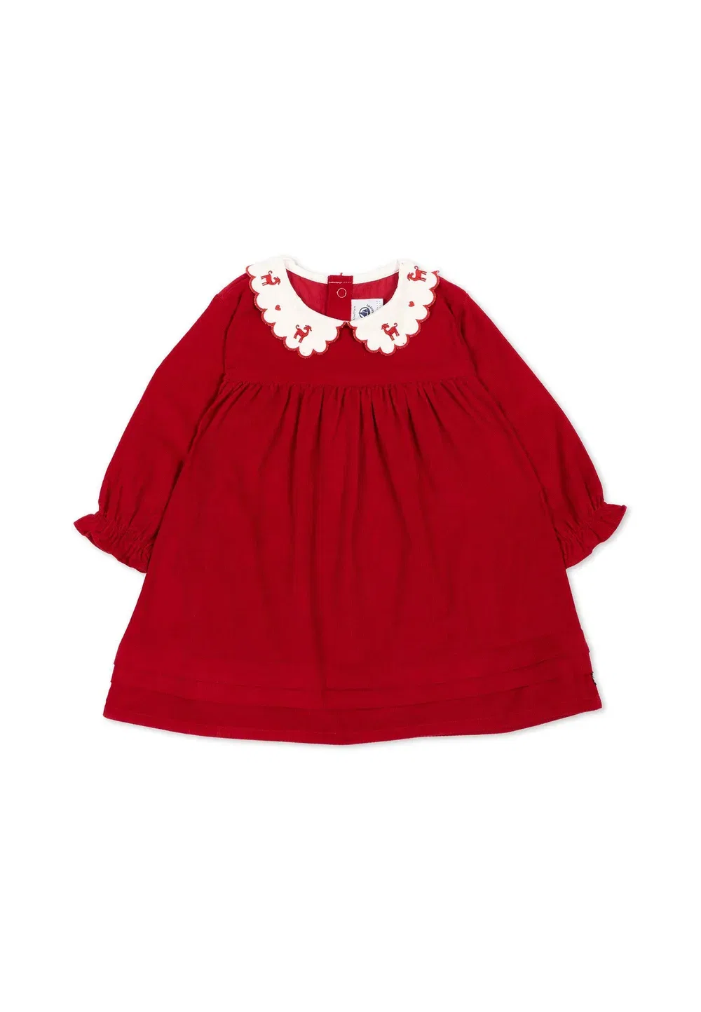 Вестити - повседневное платье Petit Bateau, Red