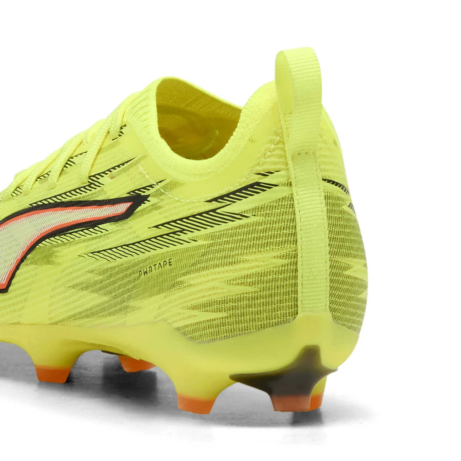 Детские футбольные бутсы ULTRA 6 PRO PUMA, Yellow Alert Black Glowing Red Lime Squeeze — фото 2
