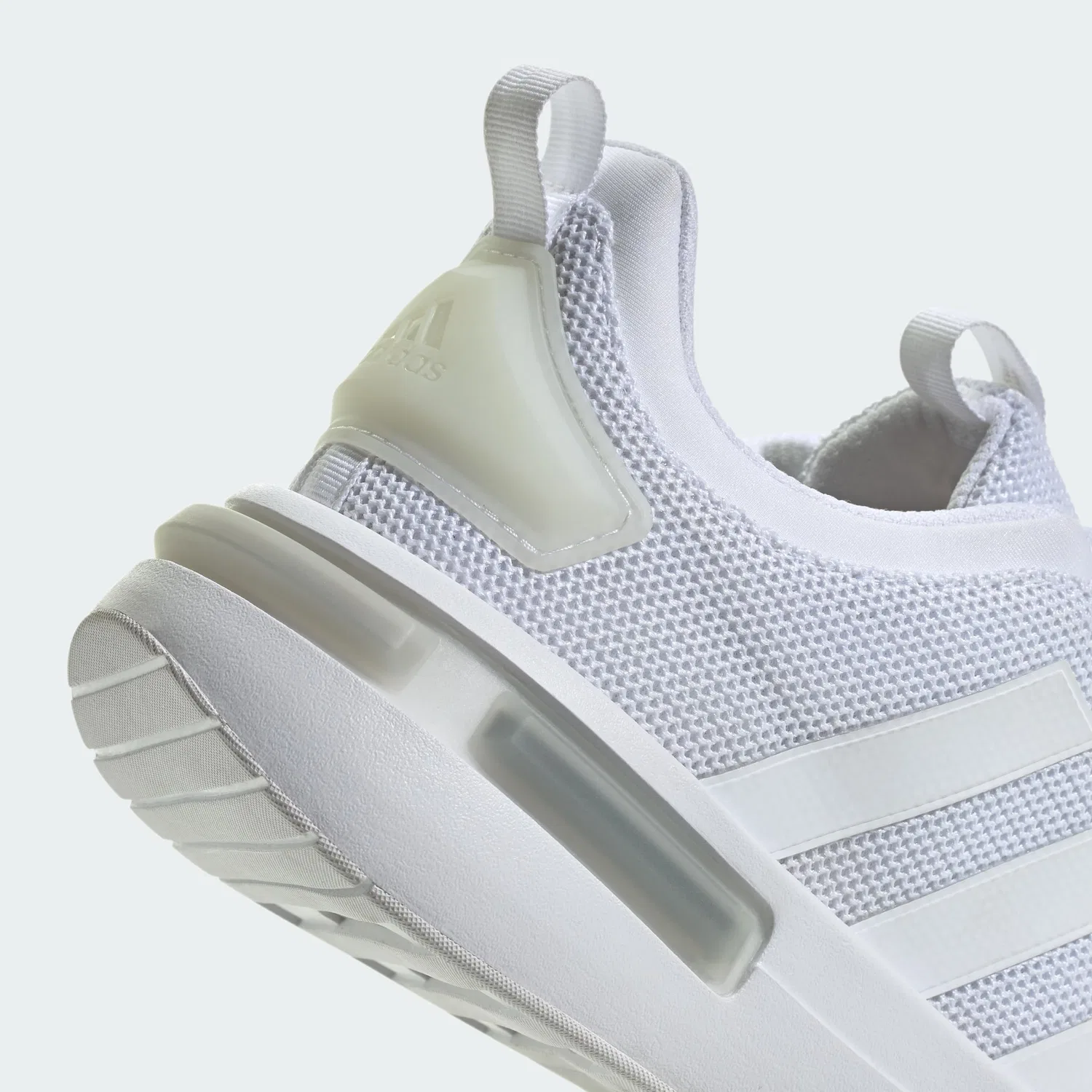 Детские кроссовки на липучке Racer Tr23 Adidas, Cloud White Cloud White Grey Six — фото 4