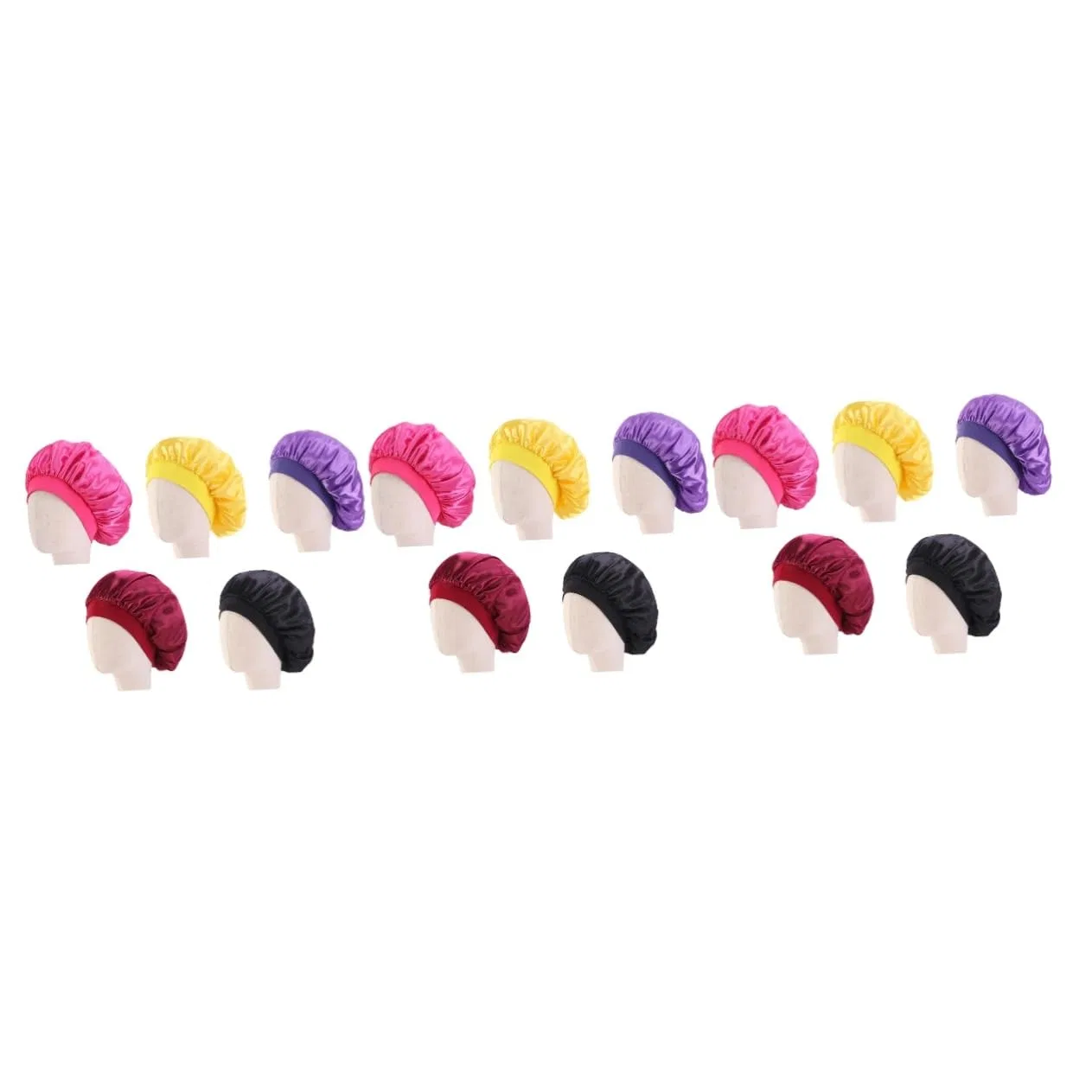 Шапочка для душа Набор из 15 шт, Healvian, 27x10x6 см, Assorted colours