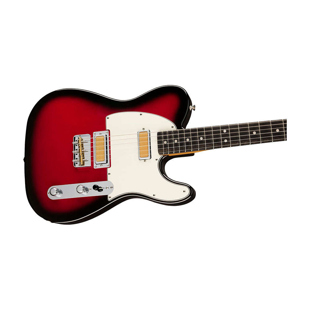 Электрогитара Fender Telecaster с золотой фольгой Candy Apple Burst — фото 3