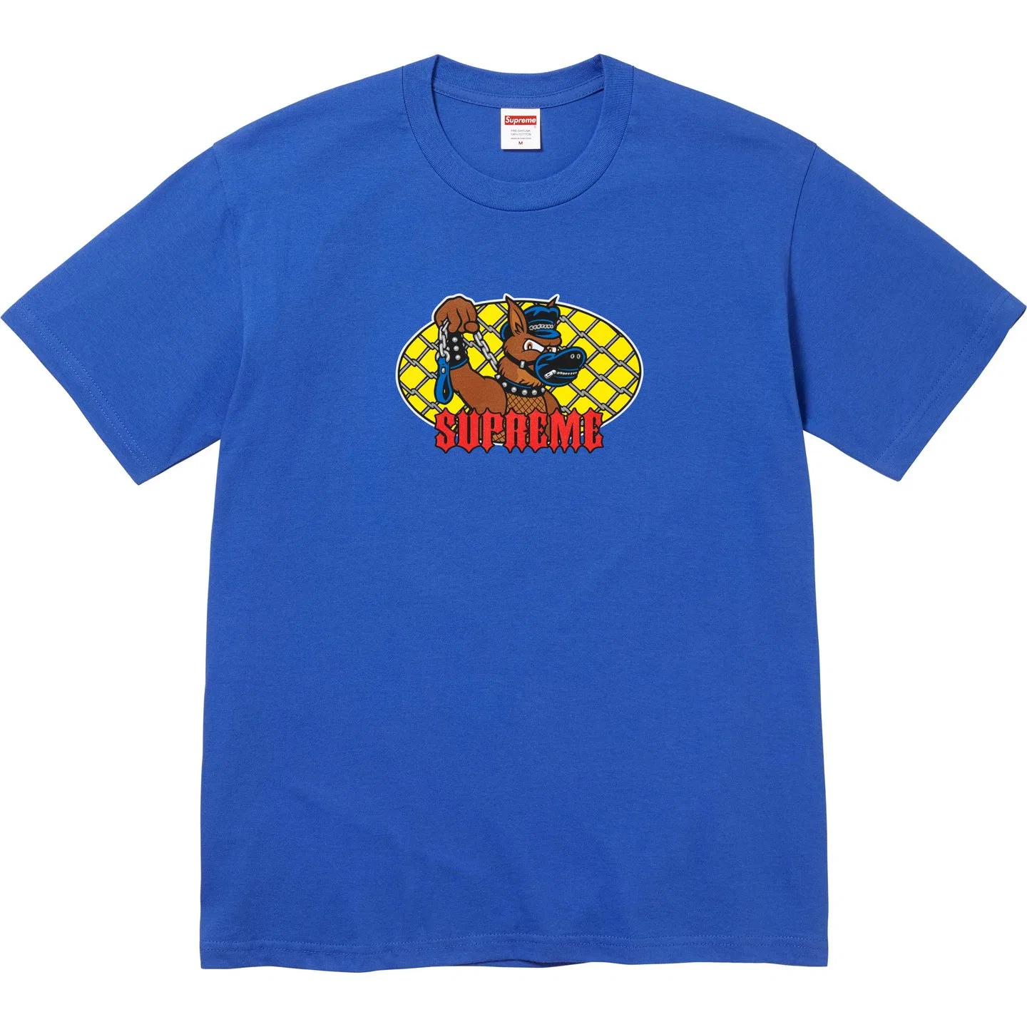 Футболка унисекс с круглым вырезом прямого кроя SS26 Supreme, Royal Blue