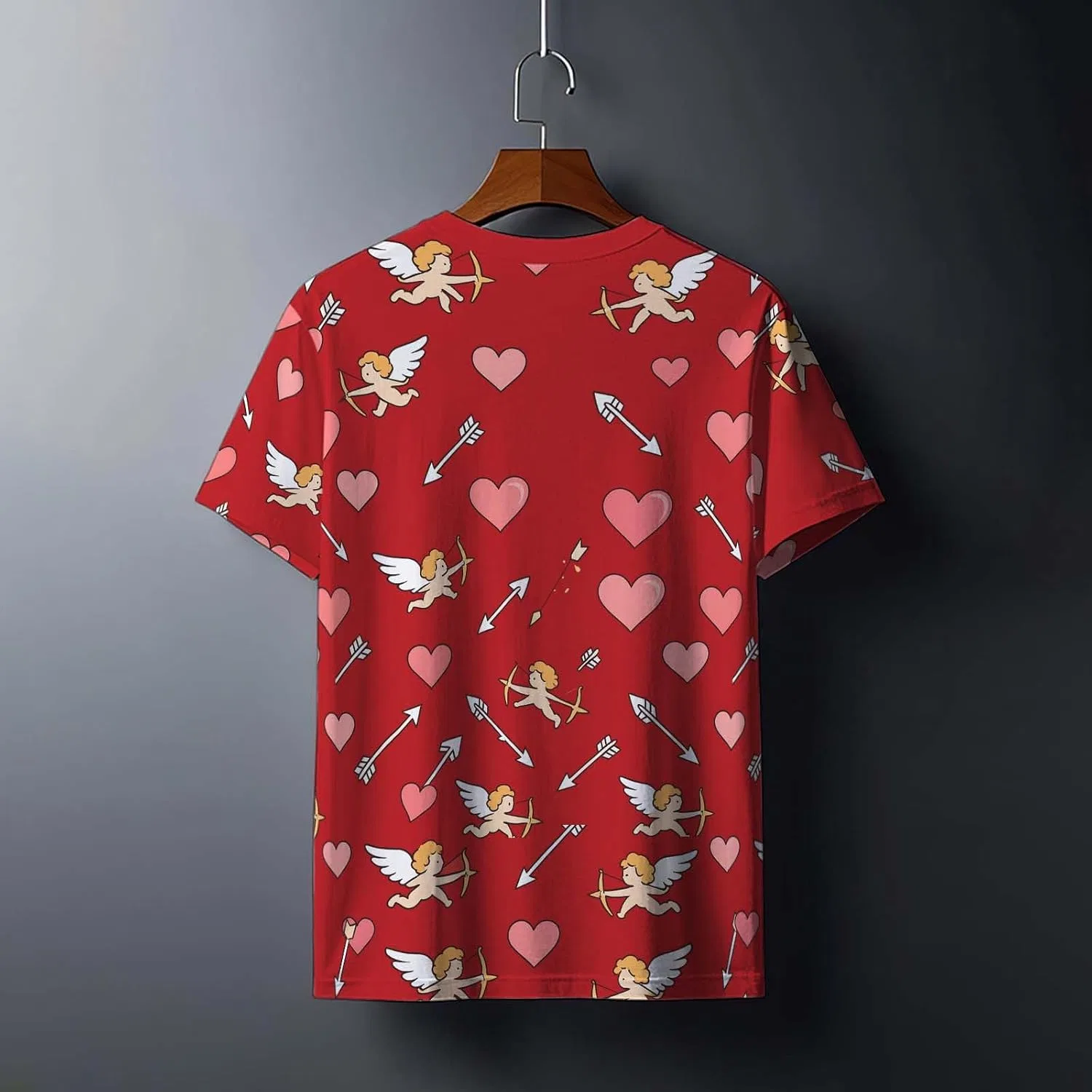 Футболка с принтом тuxedo Unisex, Red — фото 3