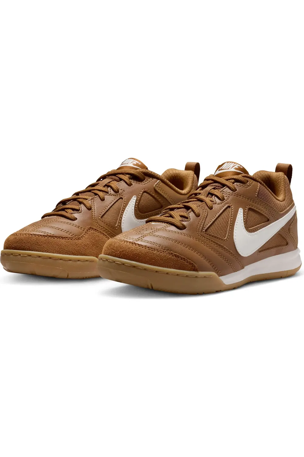 Детские кроссовки для футбола и скейтбординга Gato Nike, Light Brown/Arctic Brown