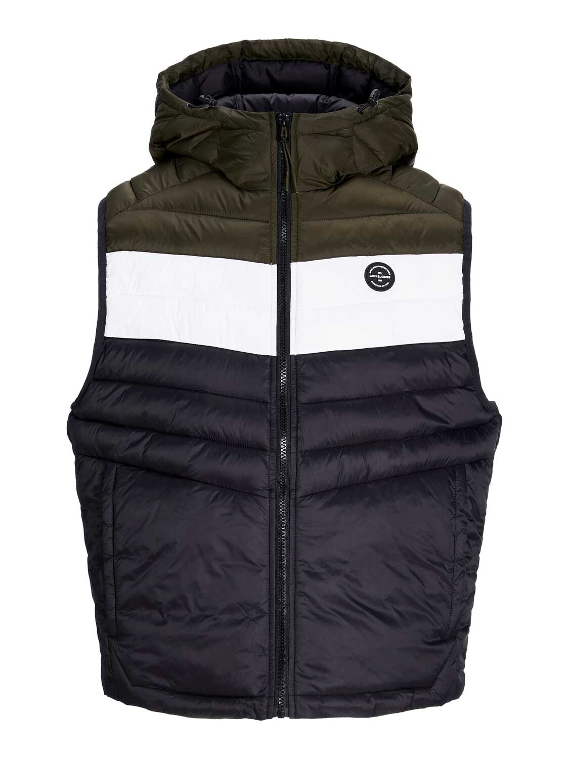 

Утепленный жилет Jack & Jones JJESPRINT BODYWARMER HOOD, черный