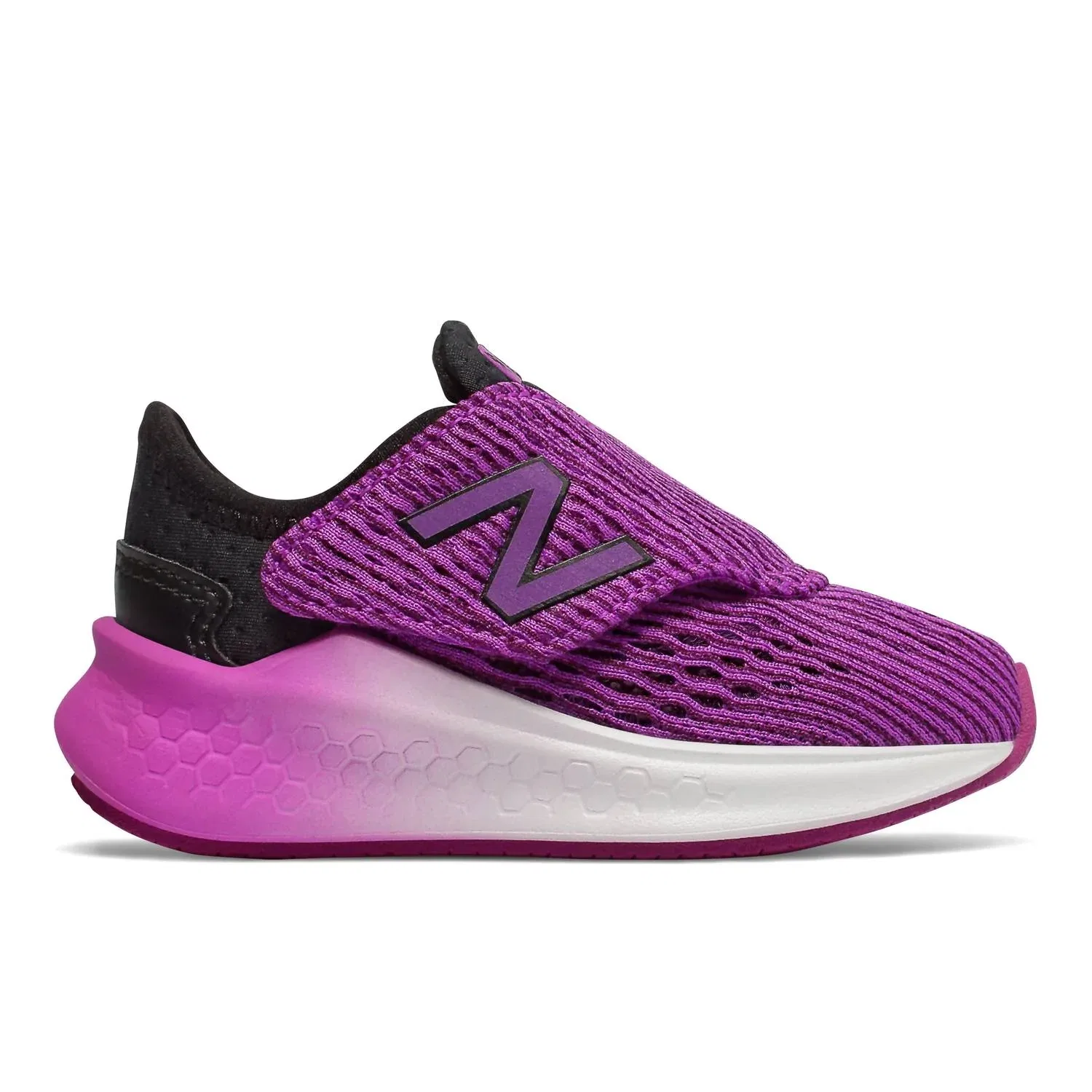Детские кроссовки для девочек с амортизацией Fresh Foam New Balance, фиолетовый