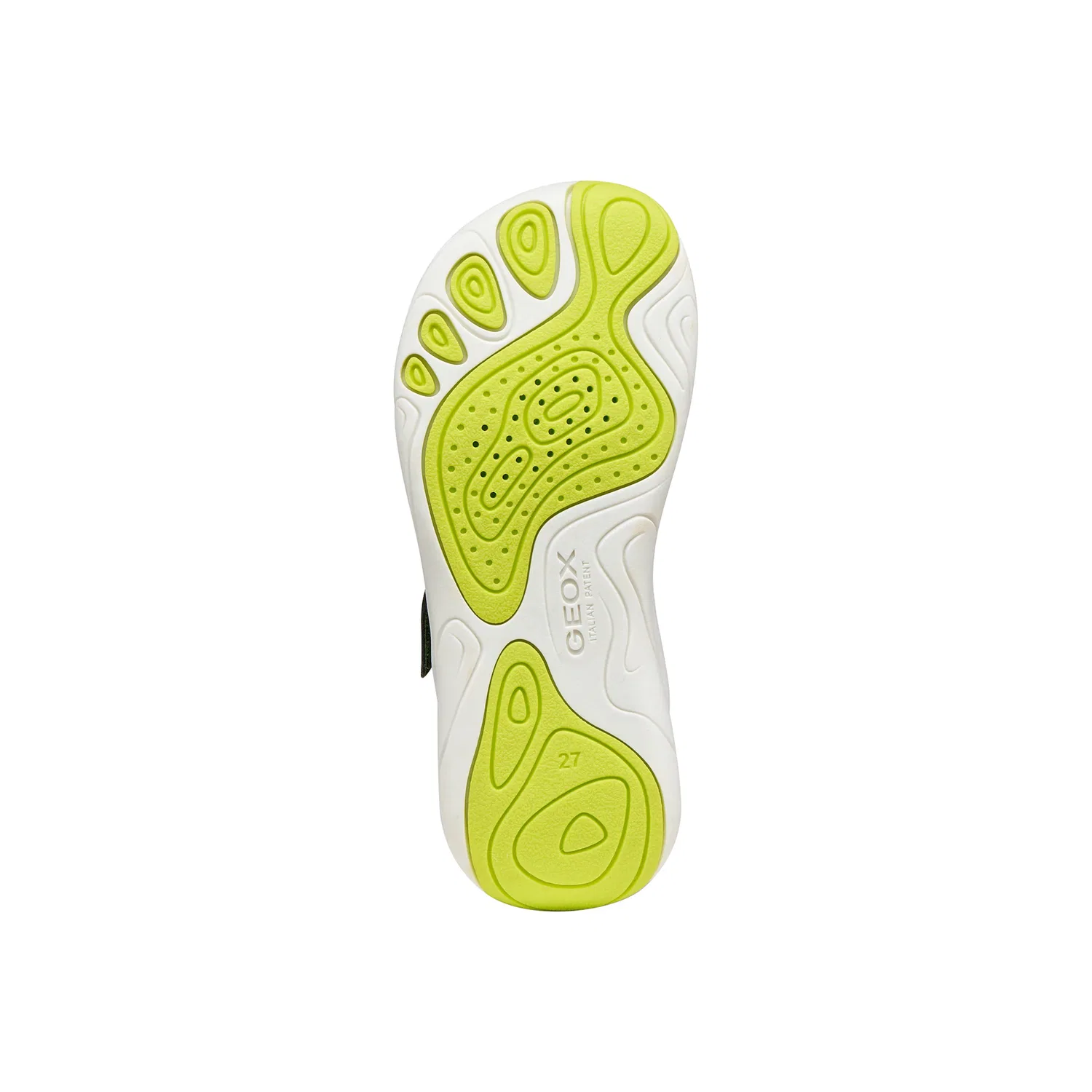 Детские кроссовки с мембраной Geox J FOOT-RUN BOY, Blue-Green — фото 3